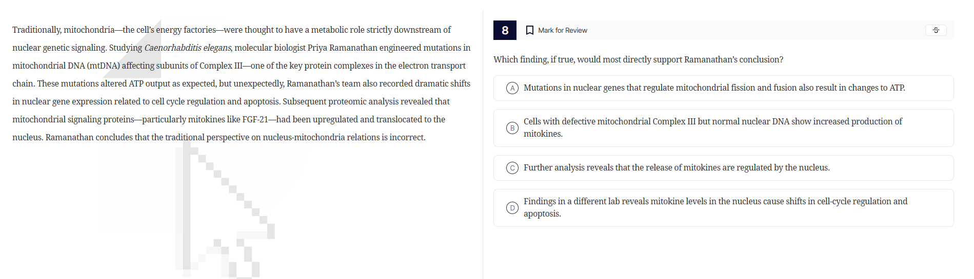 traditionally, mitochondria—the cell’s energy factories—were thought to…