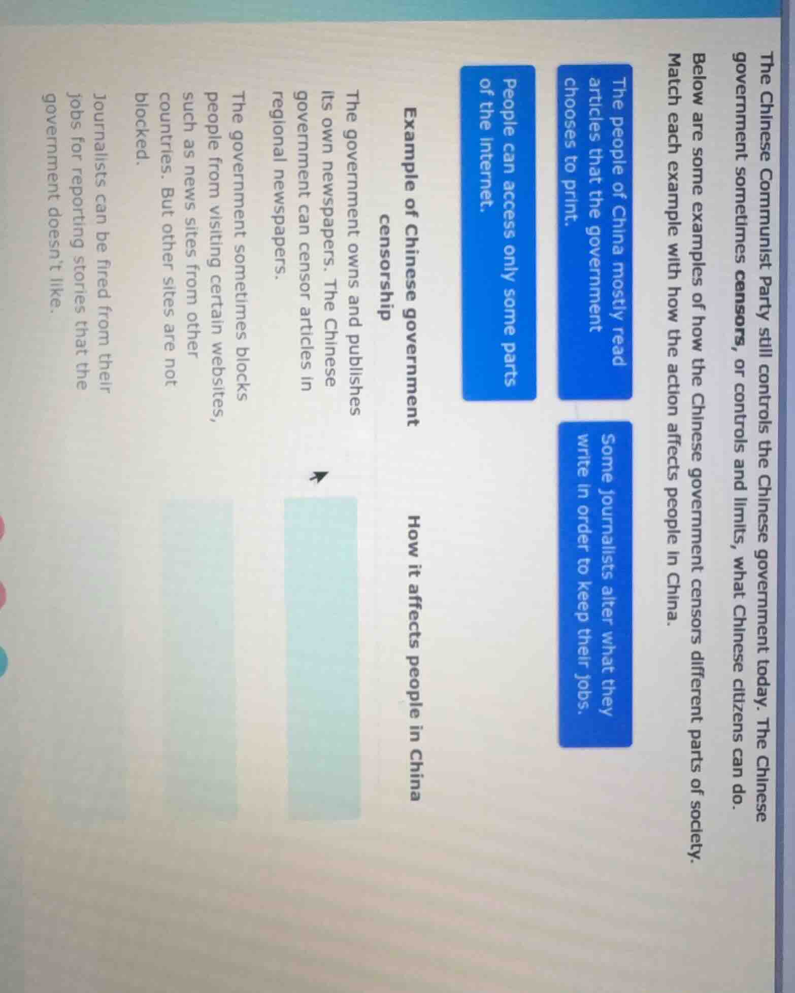 the chinese communist party still controls the chinese government today…