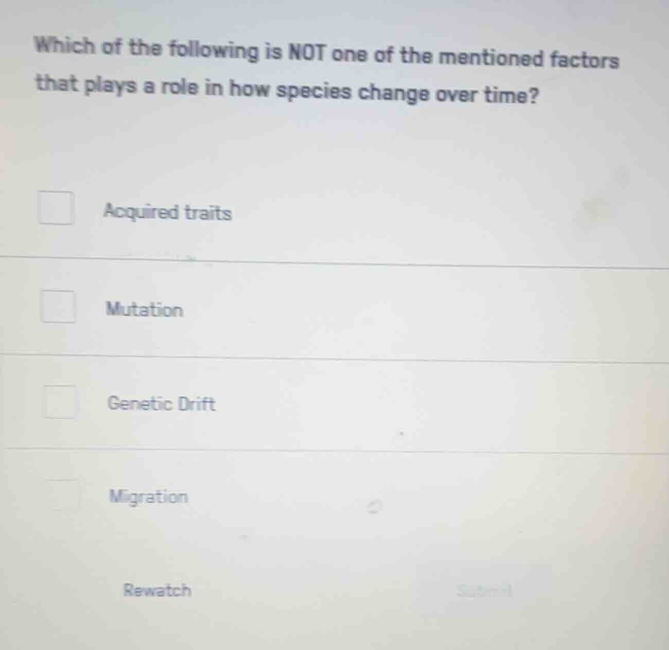 which of the following is not one of the mentioned factors that plays a…
