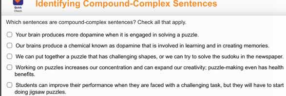 identifying compound-complex sentences which sentences are compound-com…