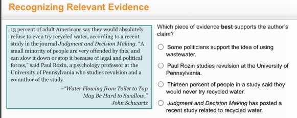 recognizing relevant evidence 13 percent of adult americans say they wo…