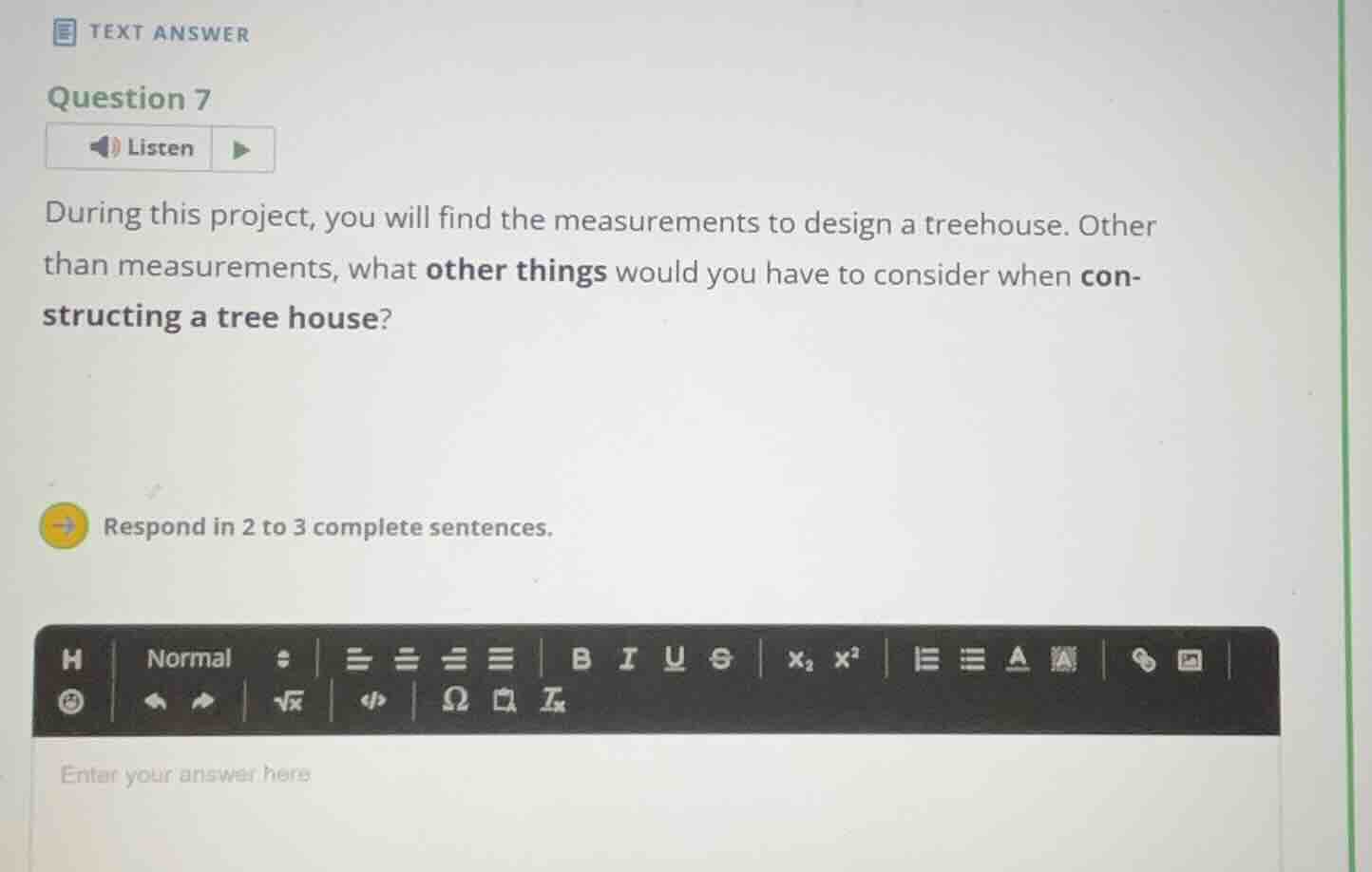 during this project, you will find the measurements to design a treehou…