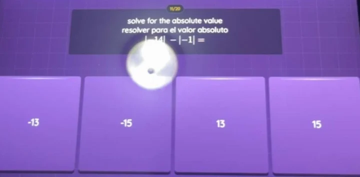 solve for the absolute value resolver para el valor absoluto |-14| - |-…