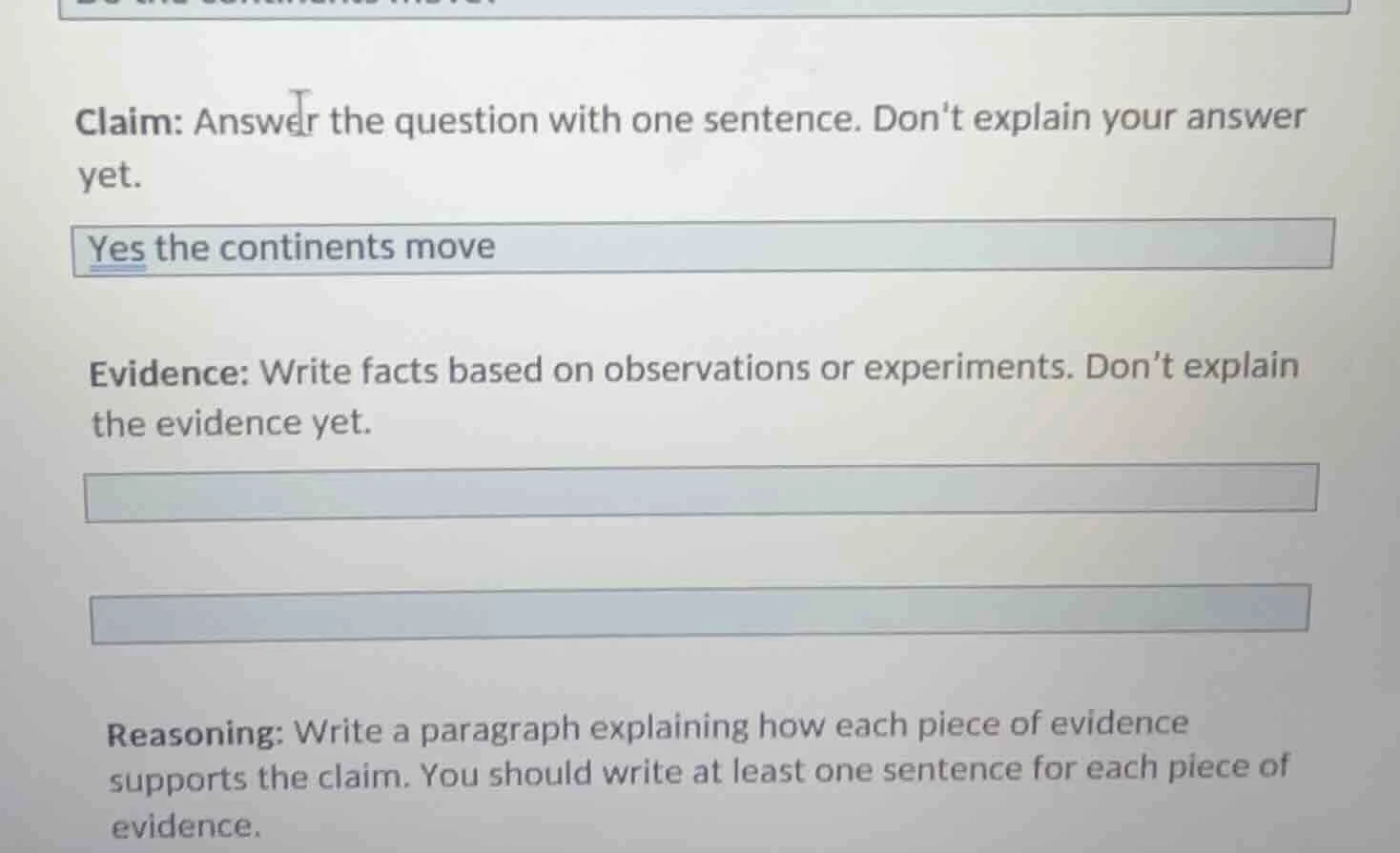 claim: answer the question with one sentence. dont explain your answer …