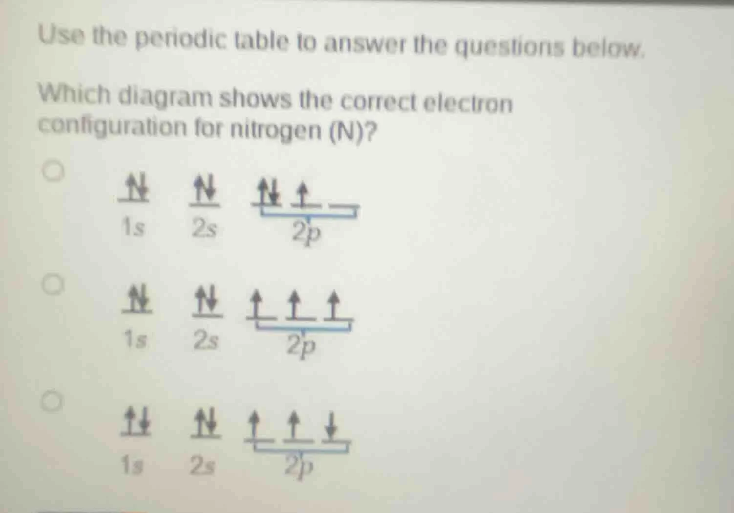 use the periodic table to answer the questions below. which diagram sho…