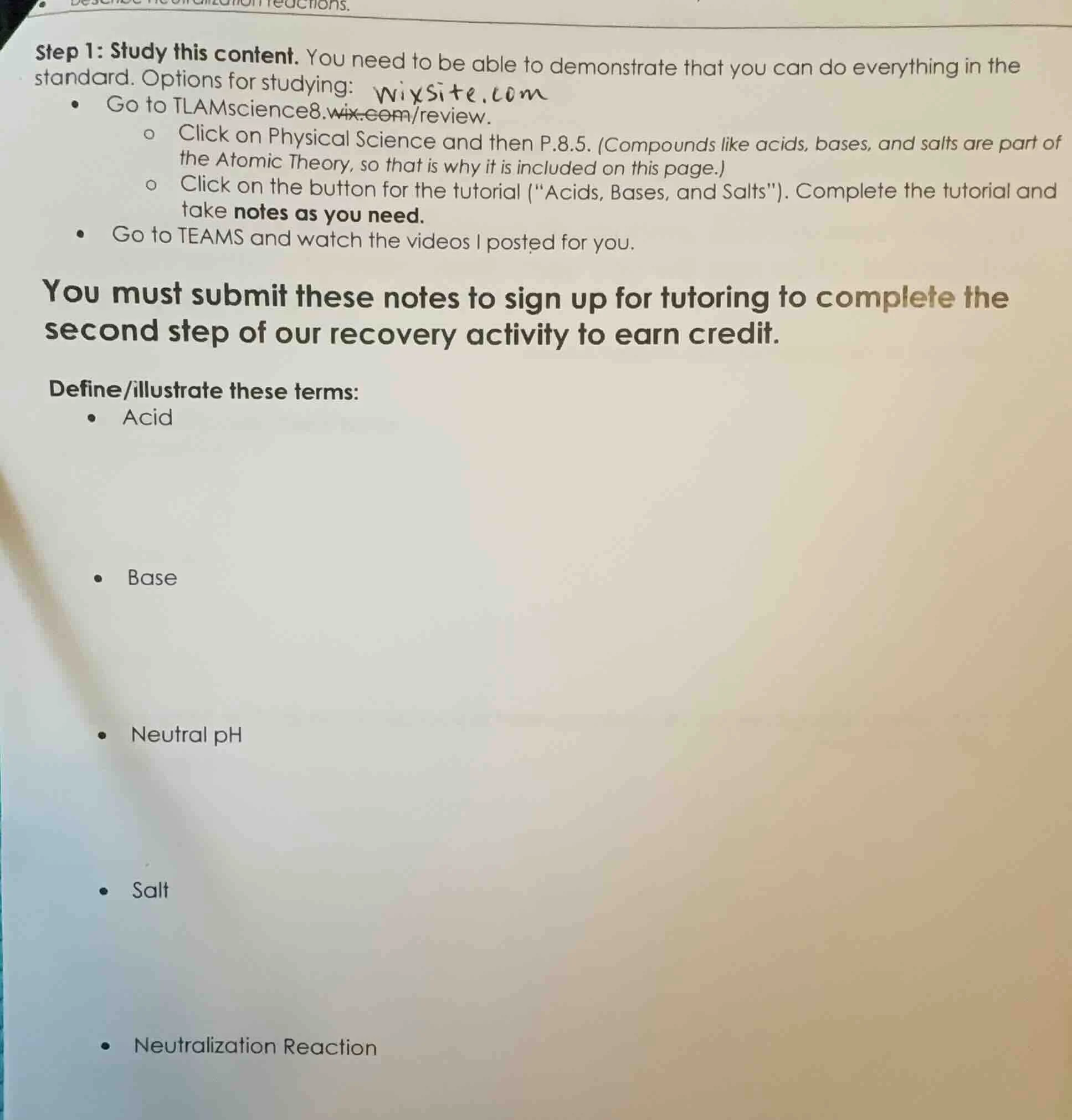 step 1: study this content. you need to be able to demonstrate that you…