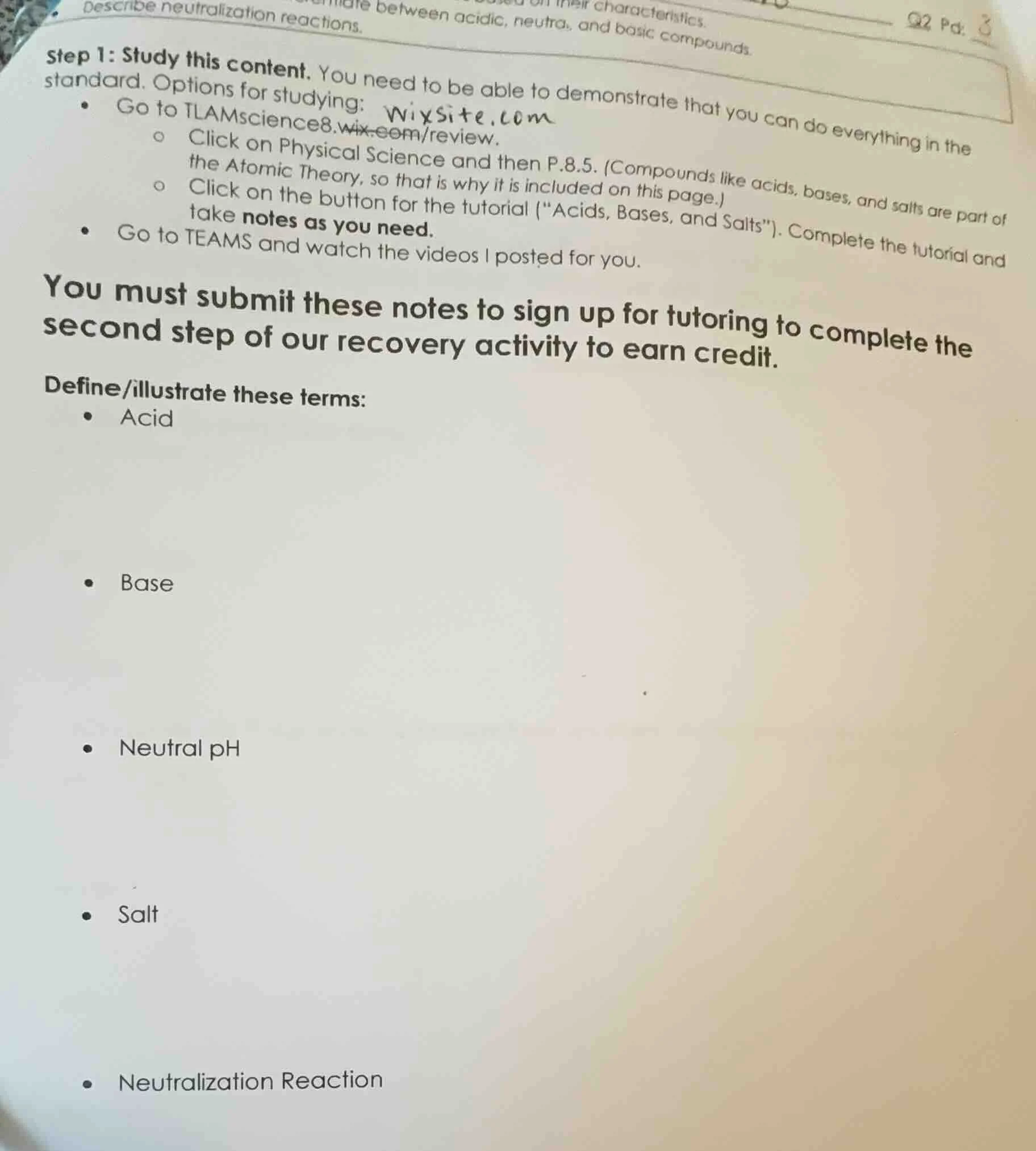 step 1: study this content. you need to be able to demonstrate that you…