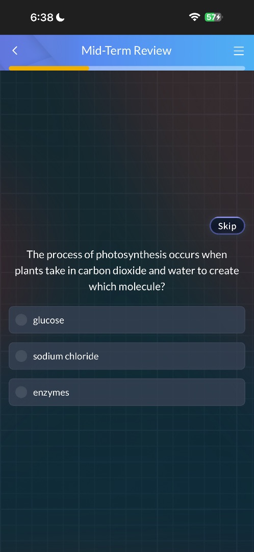 the process of photosynthesis occurs when plants take in carbon dioxide…
