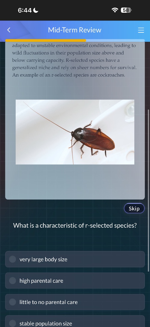 adapted to unstable environmental conditions, leading to wild fluctuati…