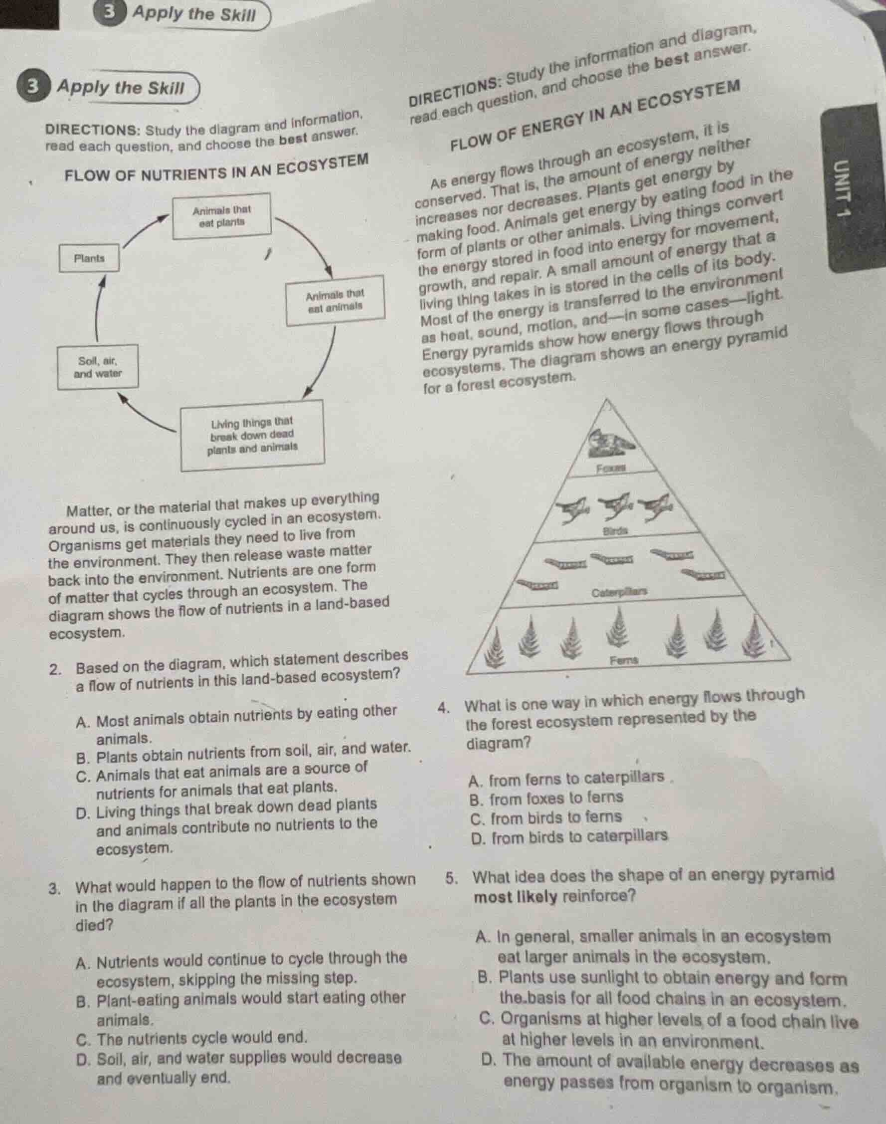 3 apply the skill directions: study the diagram and information, read e…