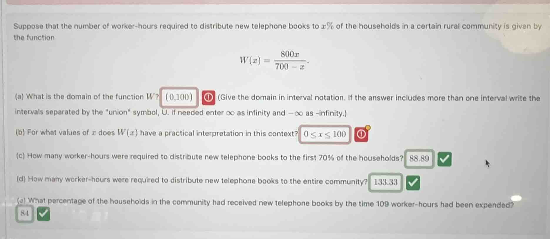 suppose that the number of worker-hours required to distribute new tele…