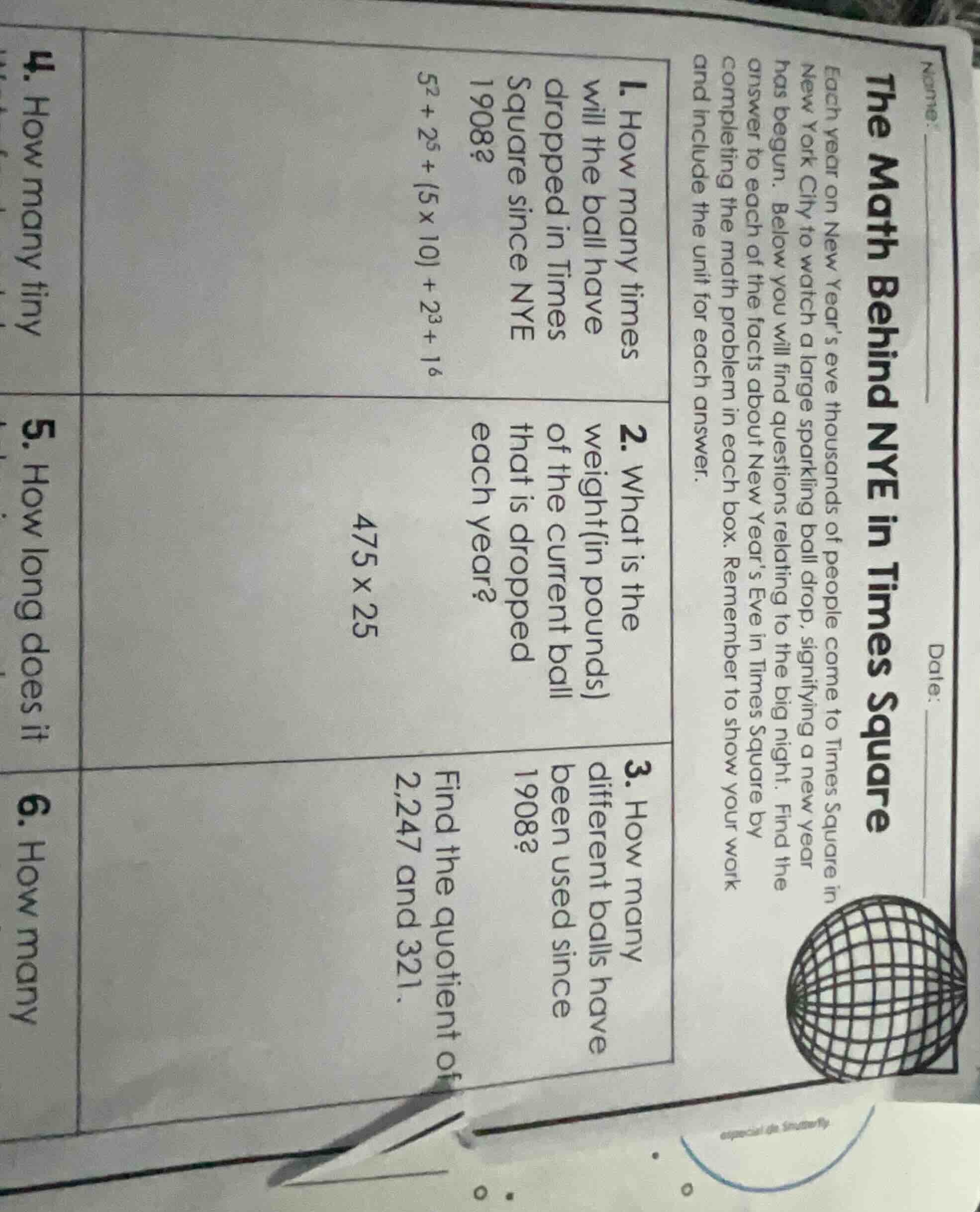 the math behind nye in times square each year on new year’s eve thousan…