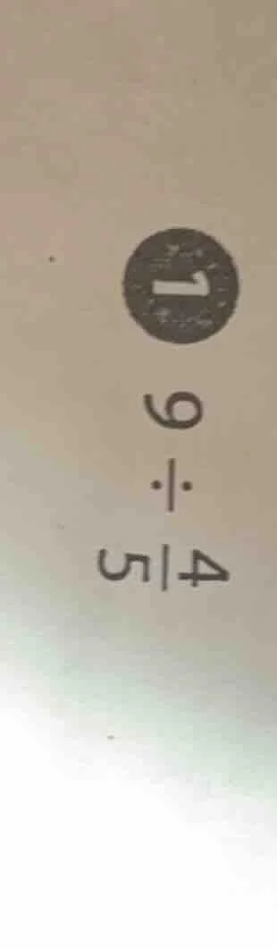 9 ÷ \\frac{4}{5}