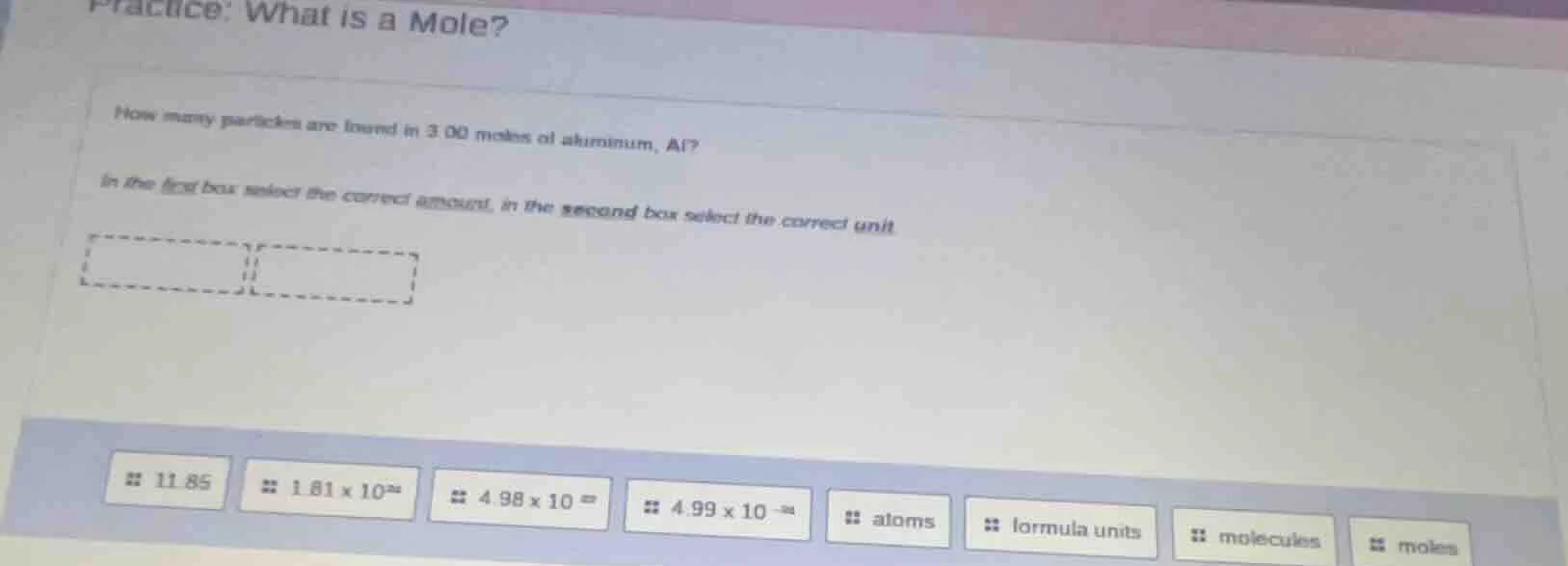 practice: what is a mole? how many particles are found in 3.00 moles of…