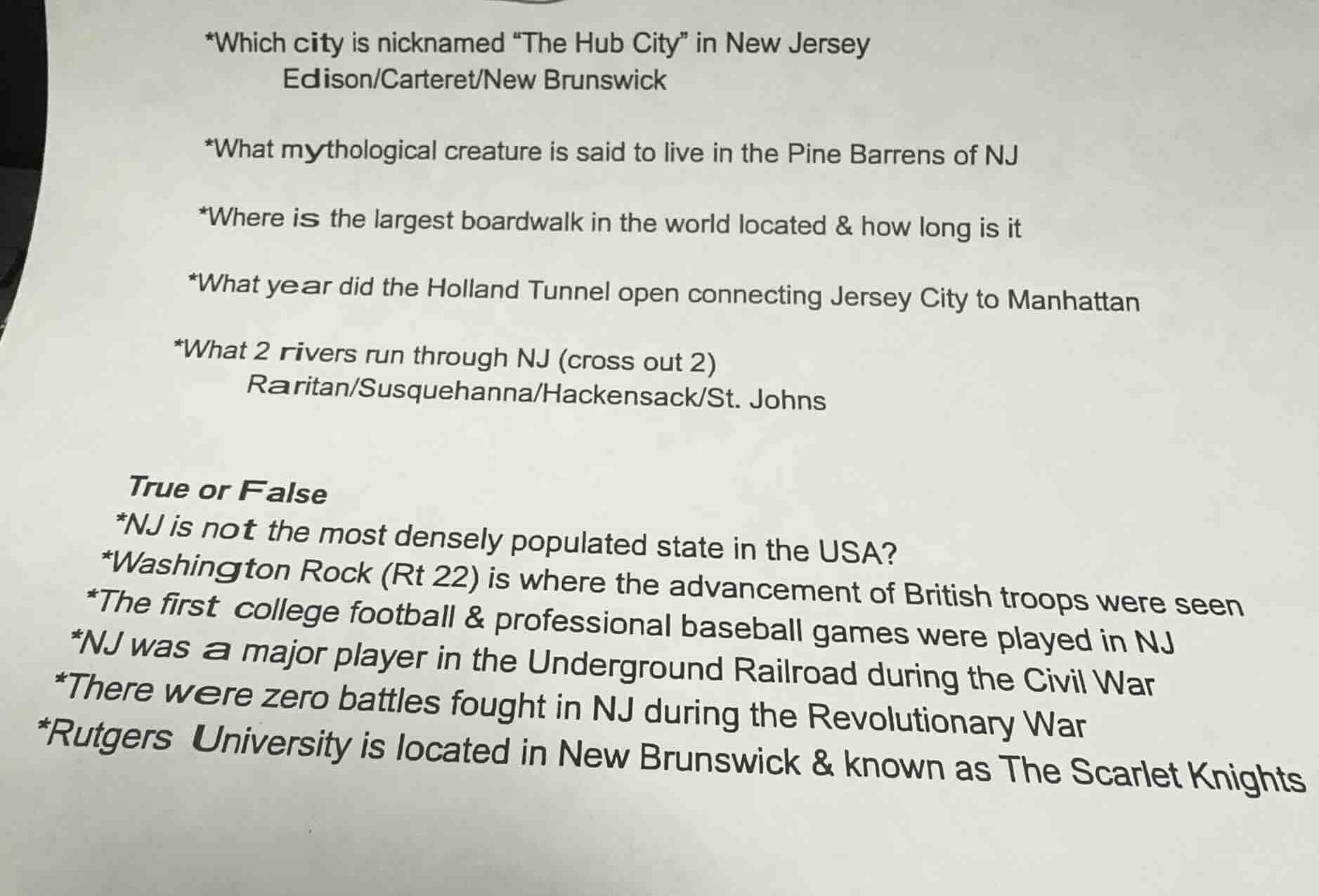 *which city is nicknamed \the hub city\ in new jersey edison/carteret/n…