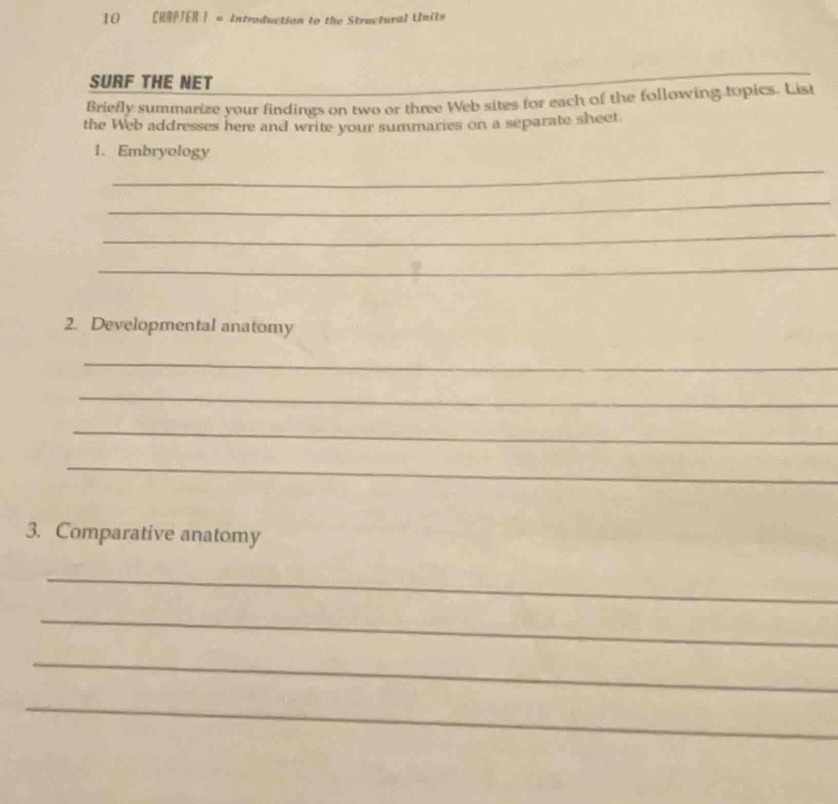 10 chapter 1 - introduction to the structural units surf the net briefl…