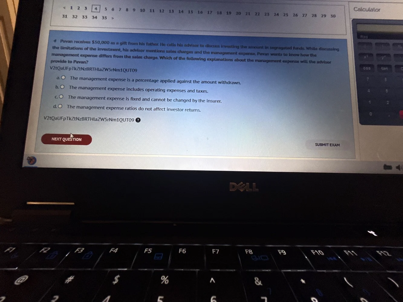 4 pavan receives $50,000 as a gift from his father. he calls his adviso…