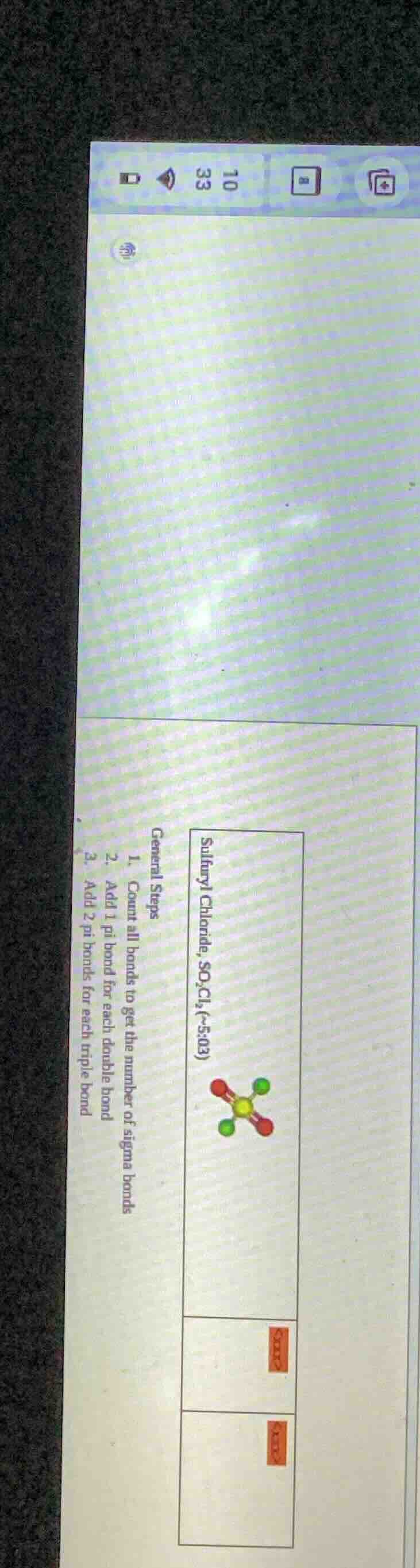 general steps 1. count all bonds to get the number of sigma bonds 2. ad…