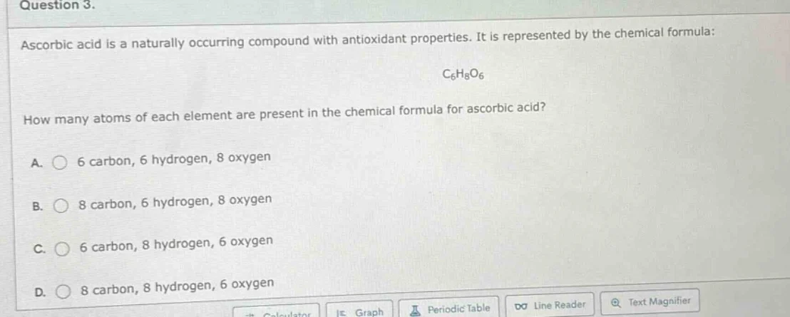 question 3. ascorbic acid is a naturally occurring compound with antiox…
