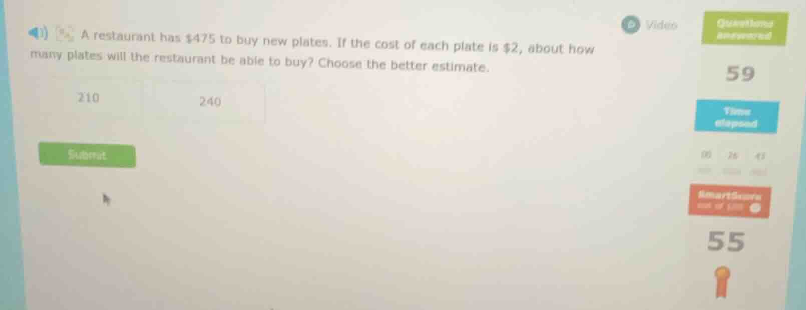 a restaurant has $475 to buy new plates. if the cost of each plate is $…