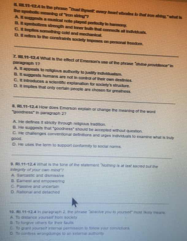 6. rl.11-12.4 in the phrase \true lymphatic every heart vibrates to tha…