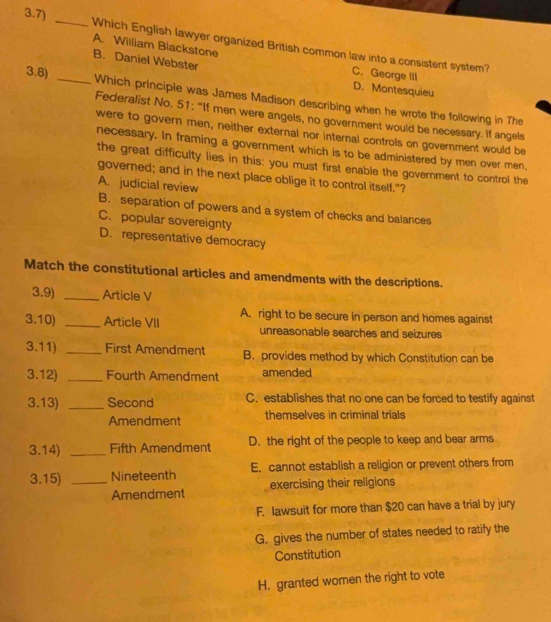 3.7) ______ which english lawyer organized british common law into a co…