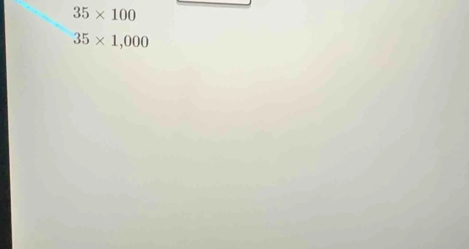 35 × 100 35 × 1,000