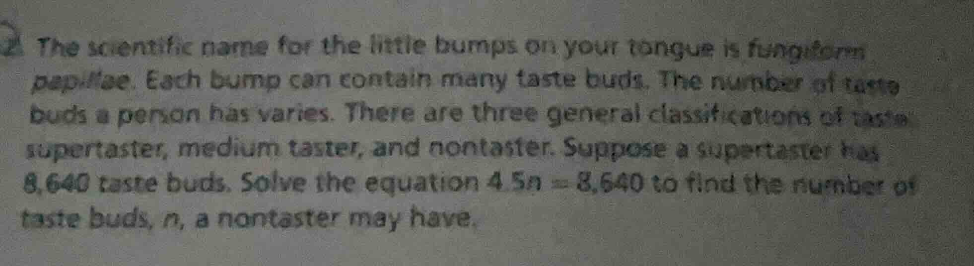the scientific name for the little bumps on your tongue is fungiform pa…