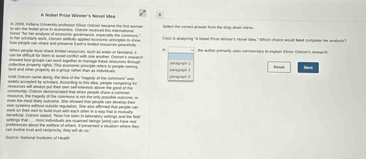 a nobel prize winner’s novel idea in 2009, indiana university professor…