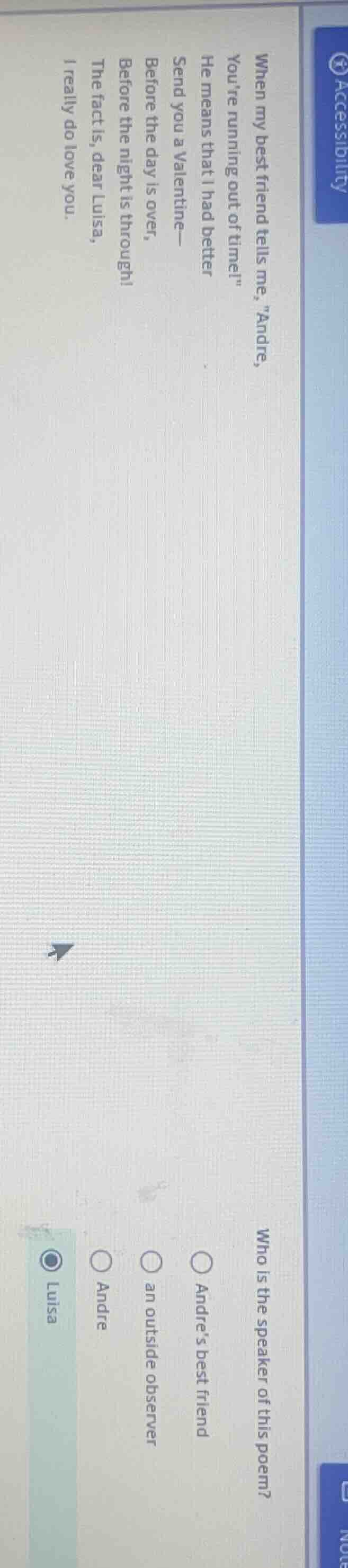 when my best friend tells me, \andre, youre running out of time!\ he me…