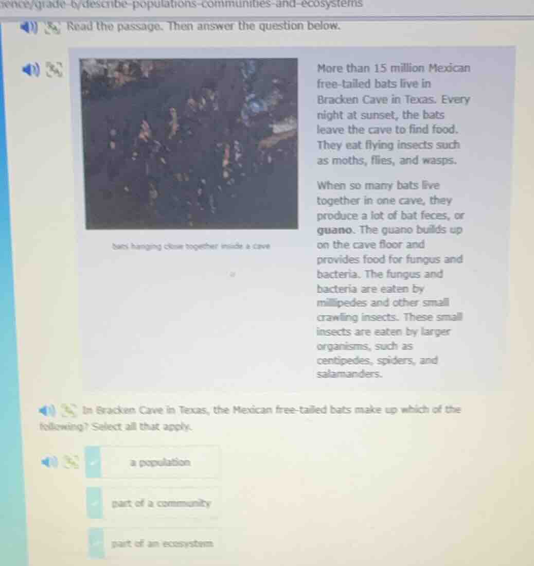 read the passage. then answer the question below. more than 15 million …