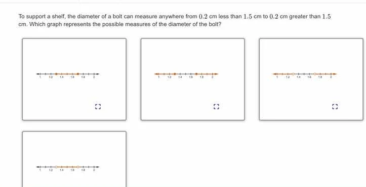 to support a shelf, the diameter of a bolt can measure anywhere from 0.…