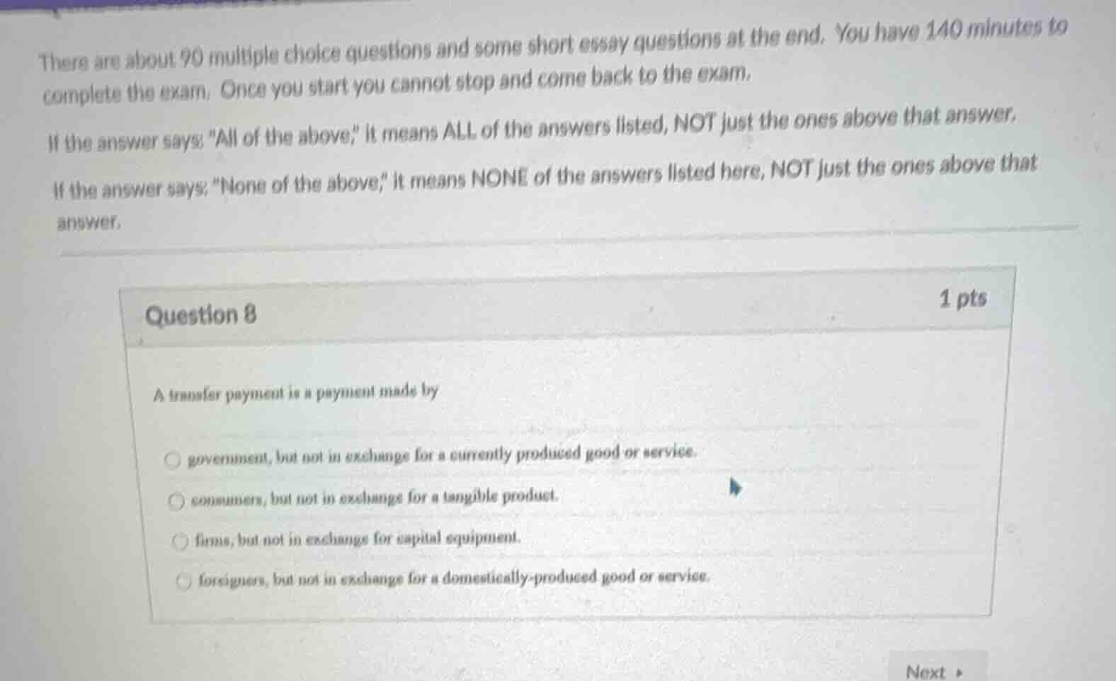 there are about 90 multiple choice questions and some short essay quest…