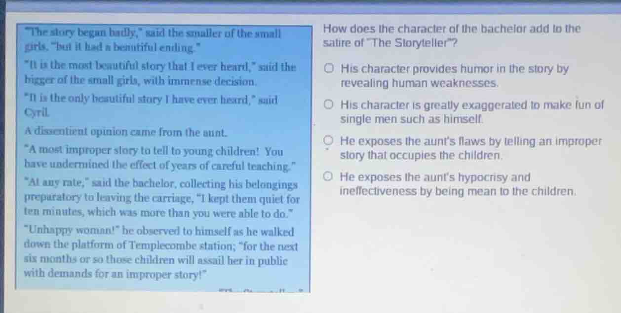 the story began badly,\ said the smaller of the small girls, \but it ha…