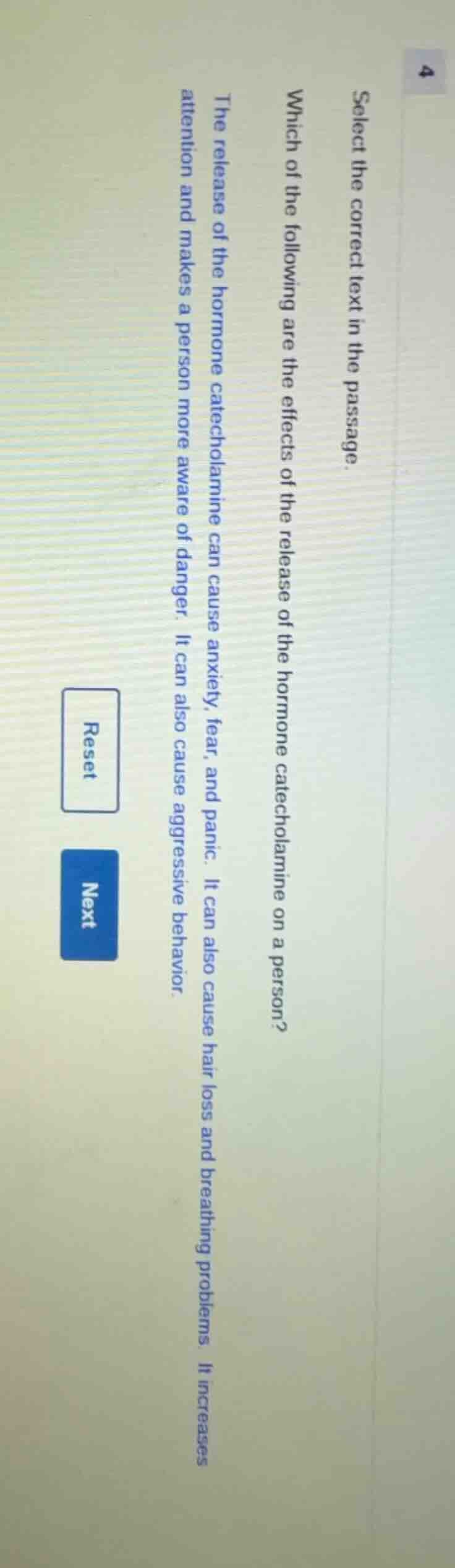 select the correct text in the passage. which of the following are the …