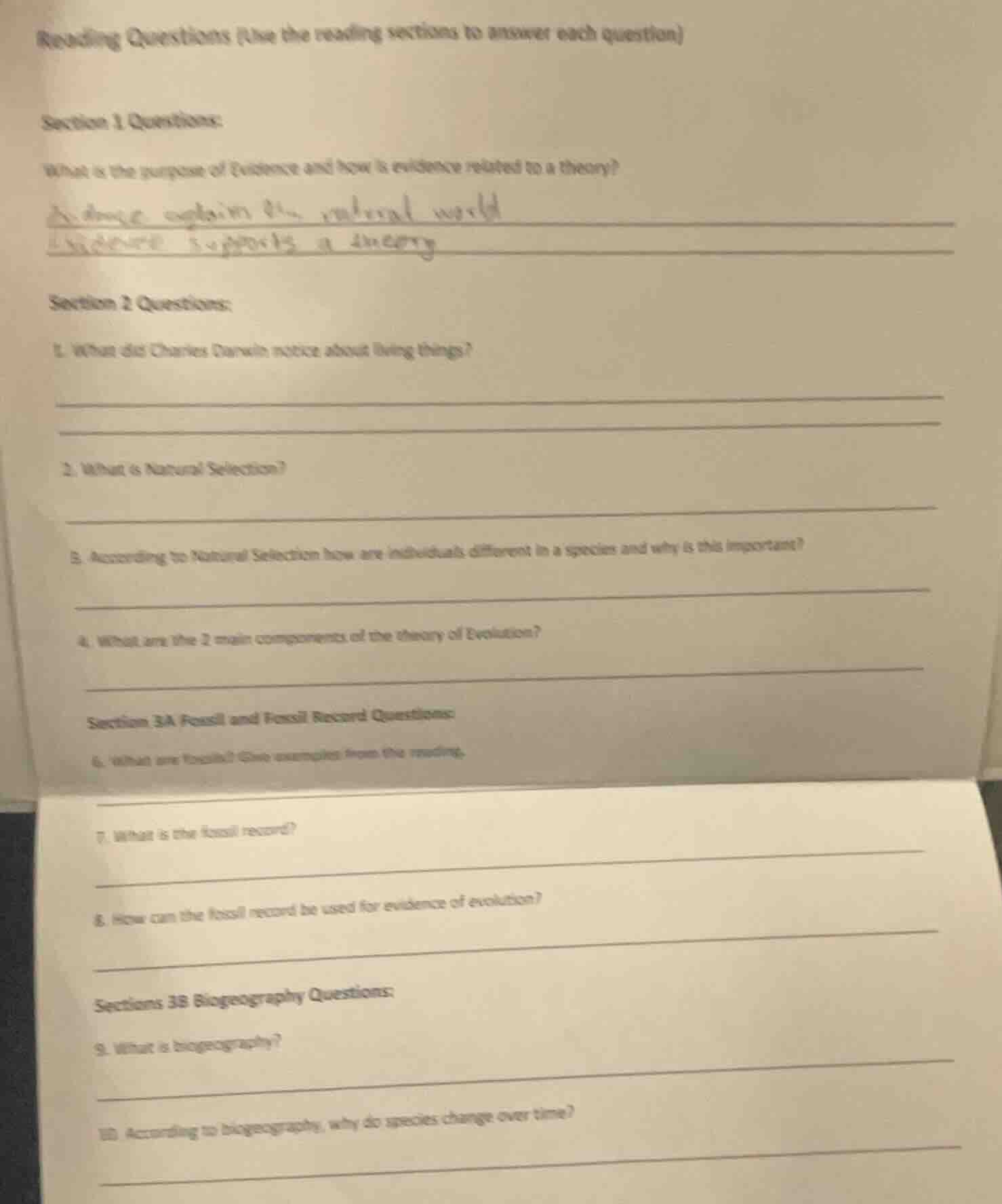 reading questions (use the reading sections to answer each question) se…