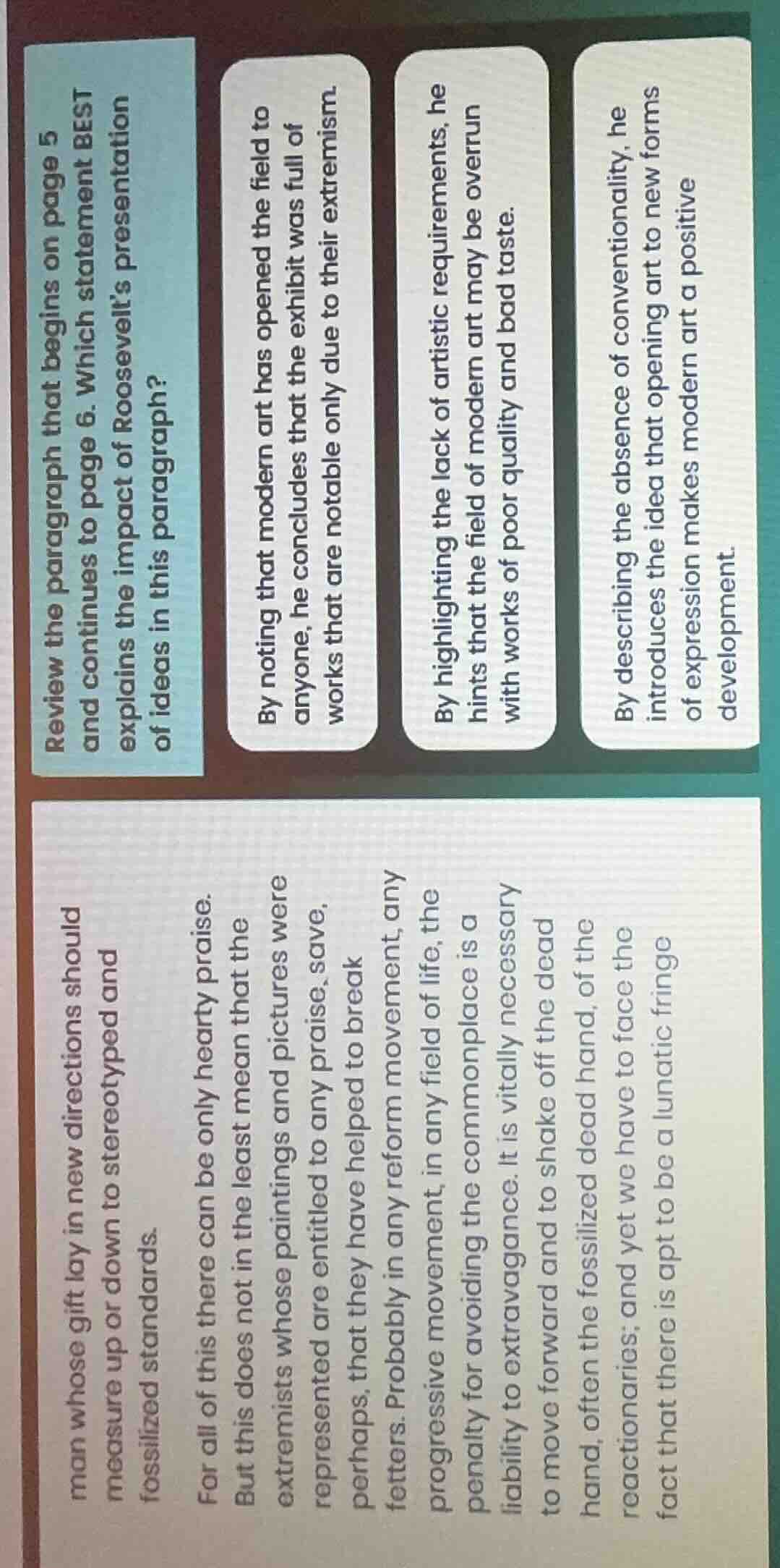 review the paragraph that begins on page 5 and continues to page 6. whi…