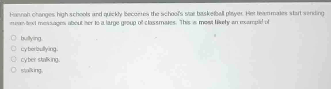 hannah changes high schools and quickly becomes the school’s star baske…