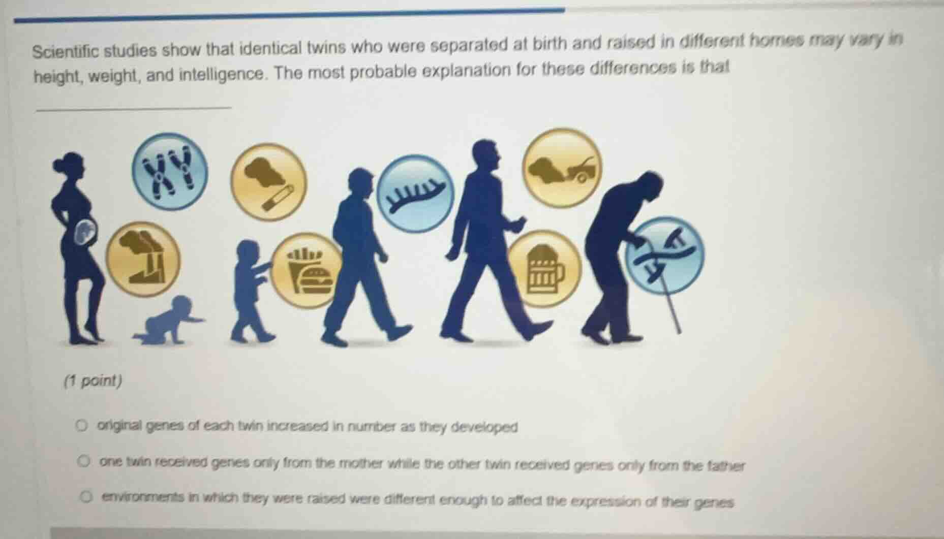 scientific studies show that identical twins who were separated at birt…