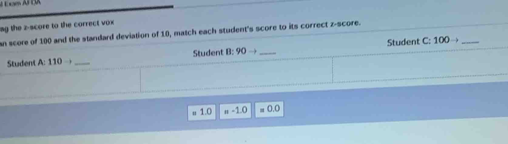 ag the z-score to the correct vox an score of 100 and the standard devi…