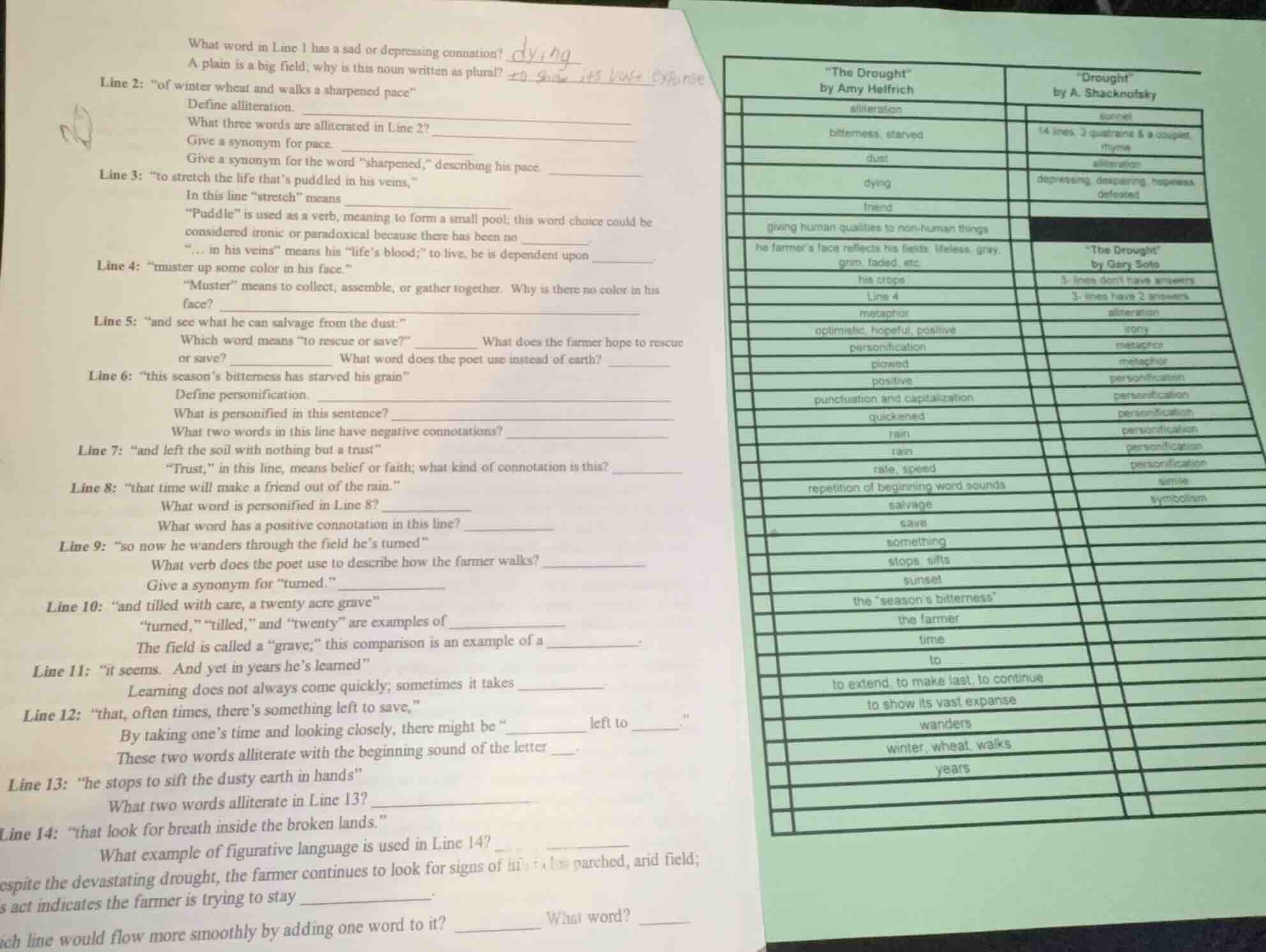 what word in line 1 has a sad or depressing connotation? a plain is a b…
