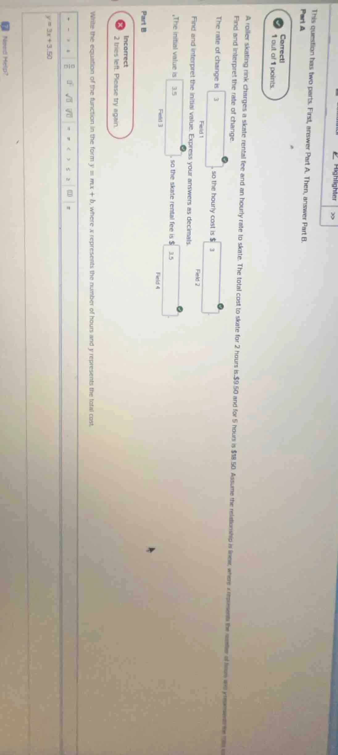 this question has two parts. first, answer part a. then, answer part b.…