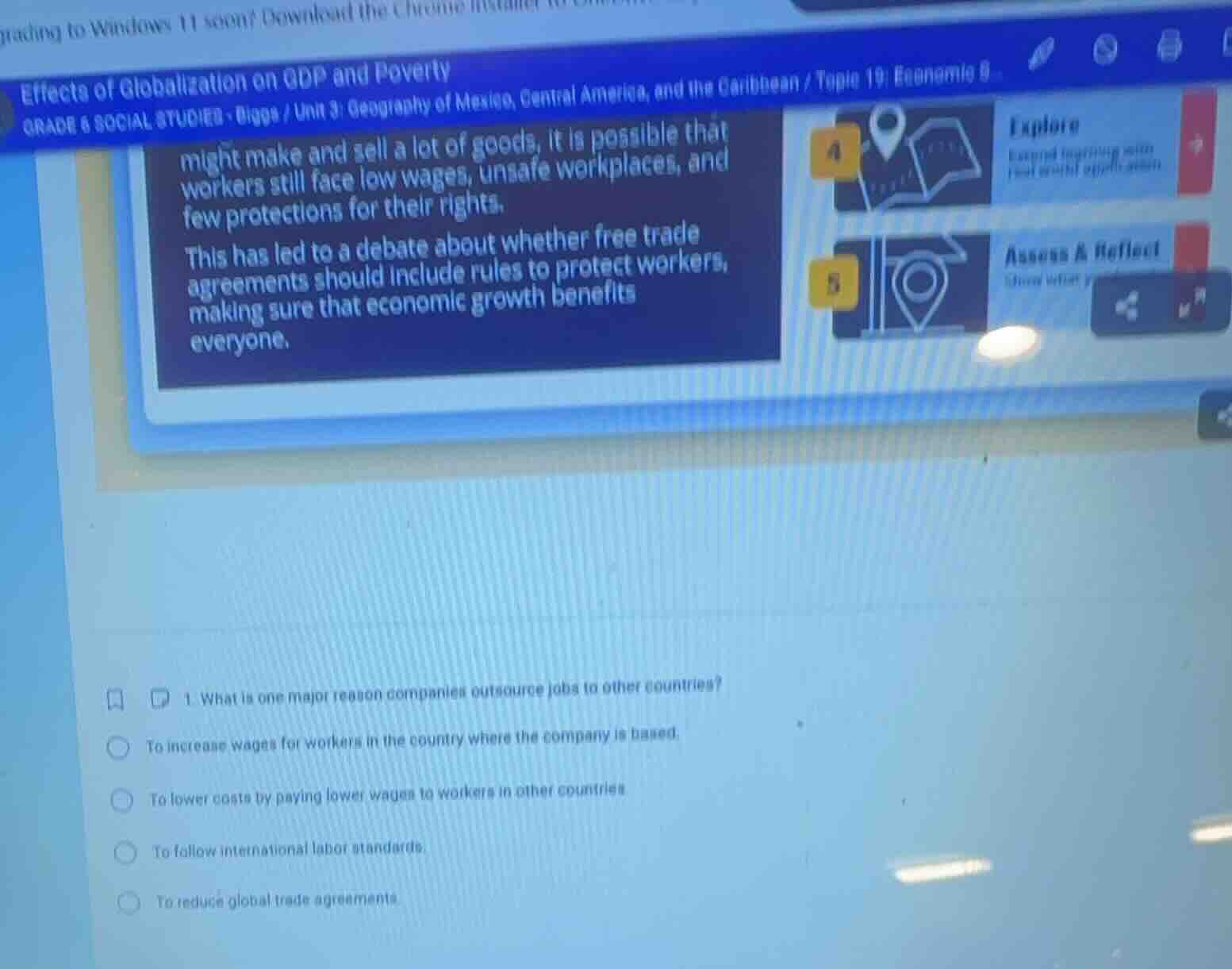 effects of globalization on gdp and poverty grade 6 social studies - bi…