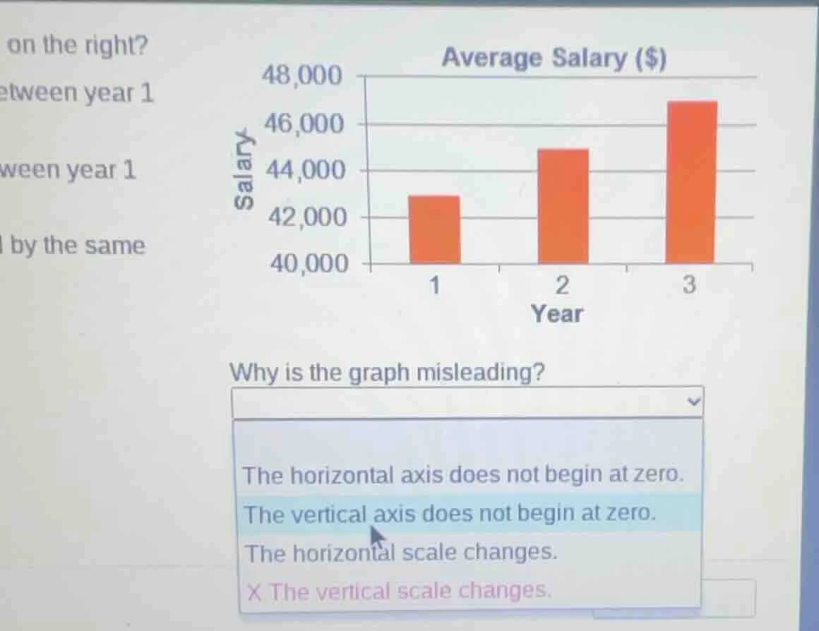 on the right? etween year 1 ween year 1 l by the same average salary ($…