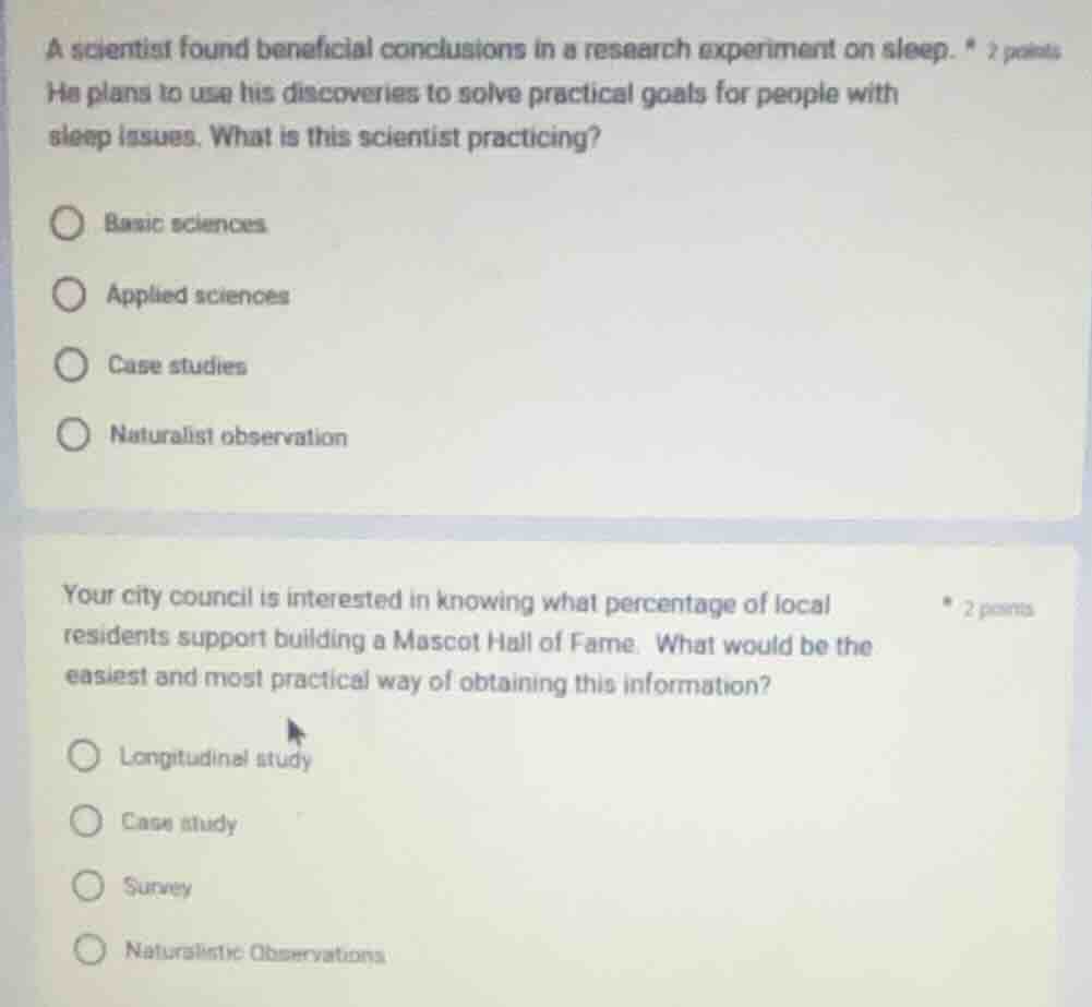 a scientist found beneficial conclusions in a research experiment on sl…