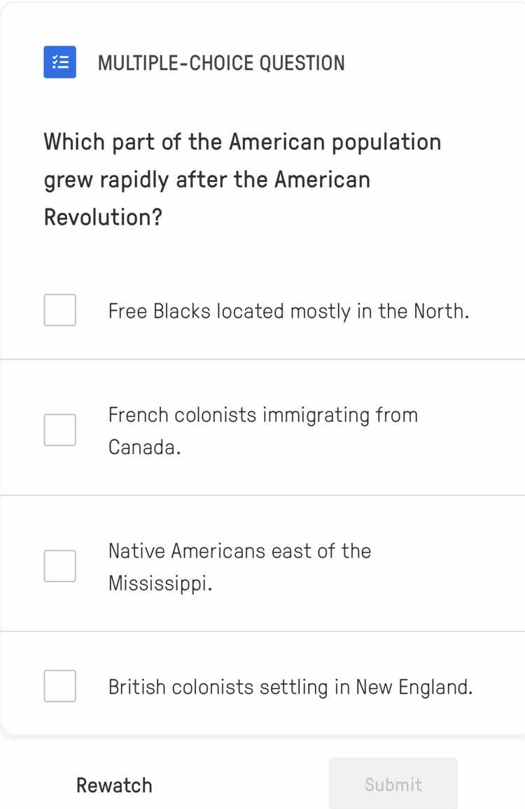 multiple-choice question which part of the american population grew rap…