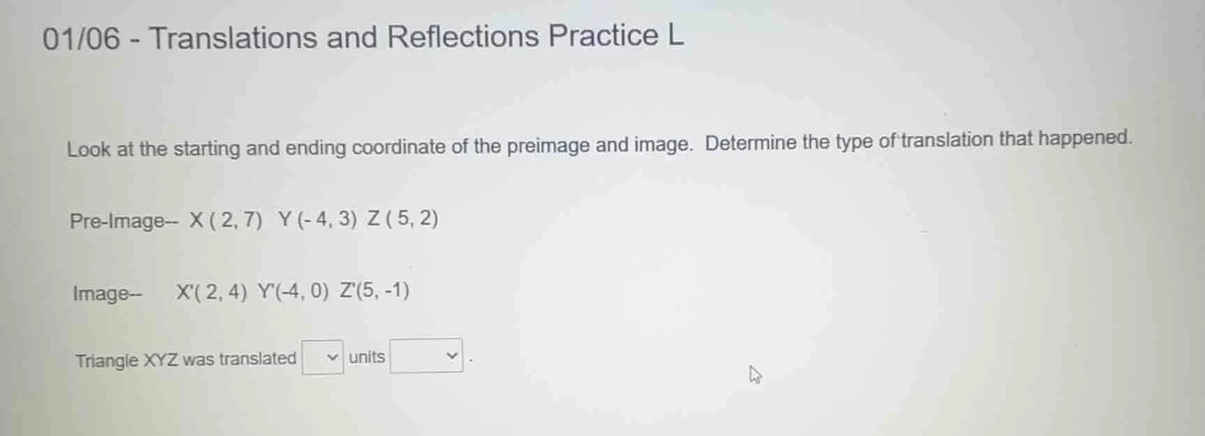 01/06 - translations and reflections practice l look at the starting an…