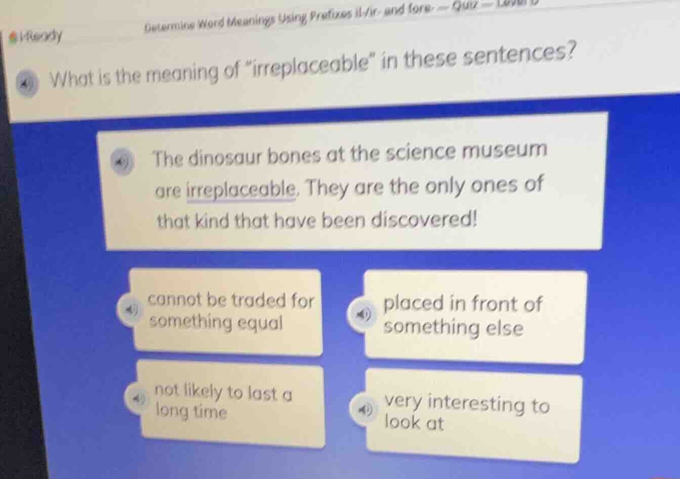 determine word meanings using prefixes il-/ir- and fore- — quiz — what …