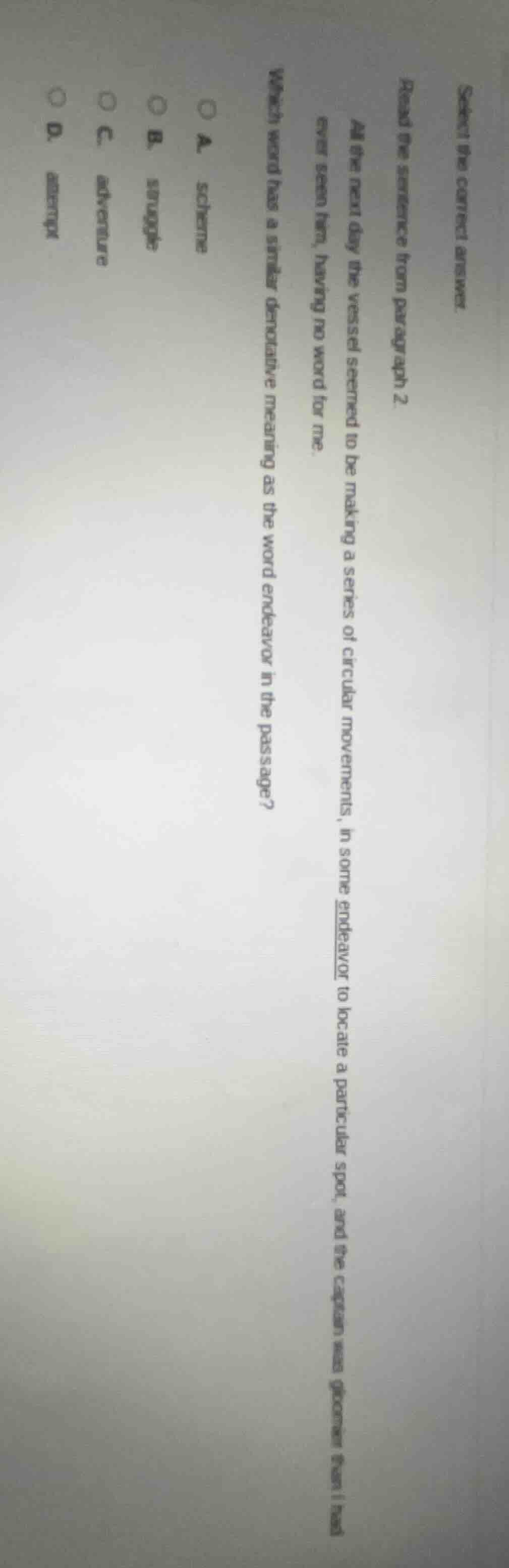 select the correct answer. read the sentence from paragraph 2 all the n…