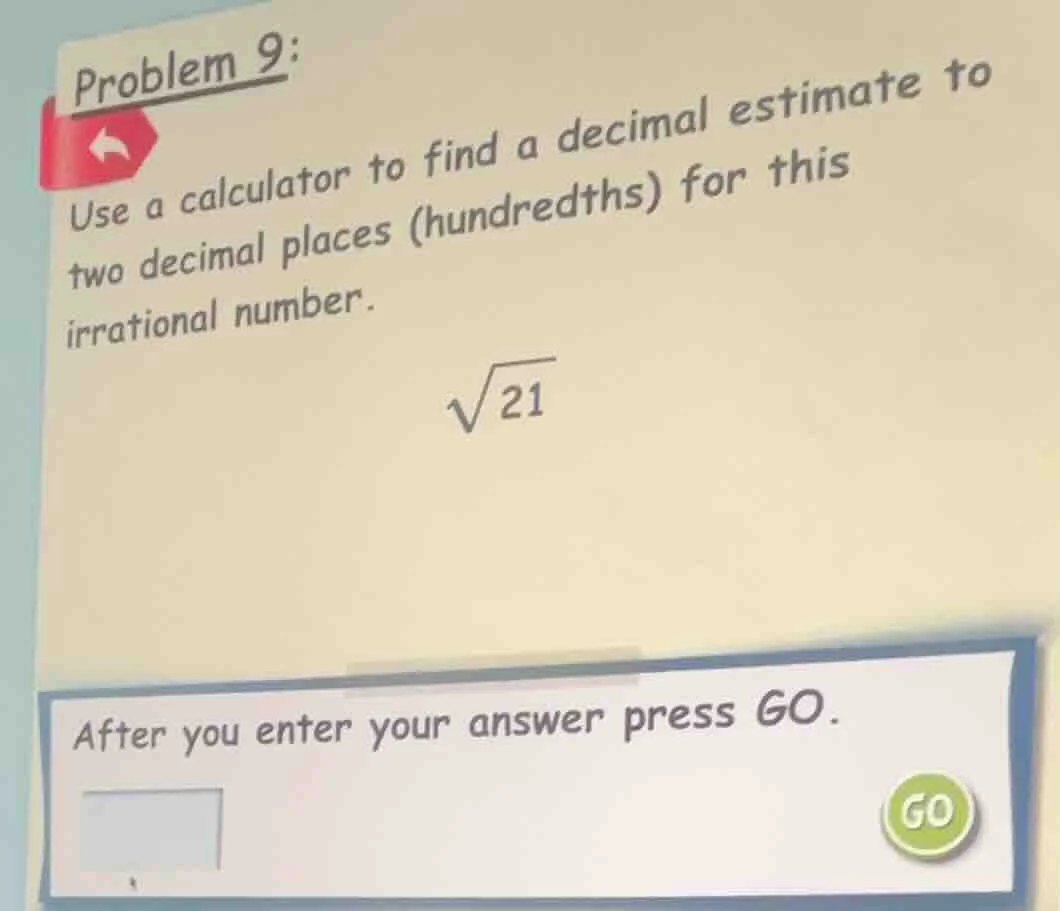problem 9: use a calculator to find a decimal estimate to two decimal p…